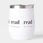 Teacher Appreciation Name Modern Minimal Read Gift (Links)