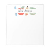 Teacher Appreciation Notebook - Back to School Notizblock (Vorderseite)