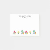 Teacher Appreciation Teach Inspire Repeat School  Post-it Klebezettel (Vorderseite)