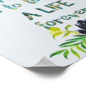 Teacher Apprecive Week Teacher Quote Typografie Poster (Ecke)