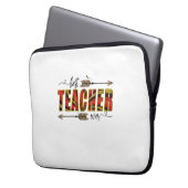 Teacher Art Best Teacher Evers Laptopschutzhülle (Vorderseite Links)