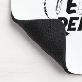 Teacher Art Coffee Teach Wiederholung Mousepad (Ecke)
