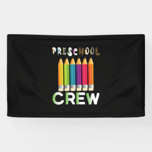 Teacher Art Preschool Crew Teacher Banner
