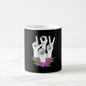 Teacher ASL Hand Sign Kaffeetasse (Mittel)