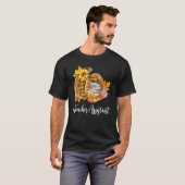 Teacher Assistant Pumpkin Latte Fall Autumn Thanks T-Shirt (Vorne ganz)