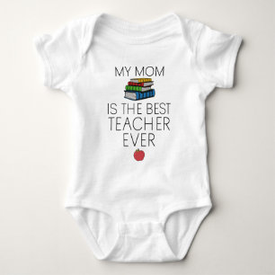 Teacher Baby - Meine Mama ist die beste Lehrerin a Baby Strampler