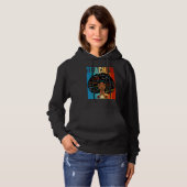 Teacher Black History Queen Melanin Afro African P Hoodie (Vorne ganz)