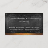 Teacher Business card Visitenkarte (Rückseite)