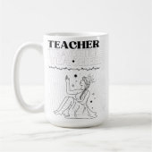  Teacher Ceramic Mug  Kaffeetasse (Links)