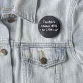 Teacher Chalkboard Design Geschenk Idee Button (Beispiel)