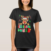 Teacher Christmas Funny 7th Grade Squad Reindeer G T-Shirt (Vorderseite)