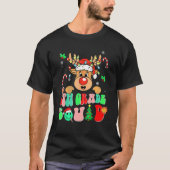 Teacher Christmas Funny 8th Grade Squad Reindeer G T-Shirt (Vorderseite)
