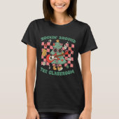Teacher Christmas Rockin' Around The Clroom Men Wo T-Shirt (Vorderseite)