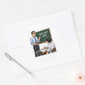 Teacher Classroom Illustration Sticker (Umschlag)