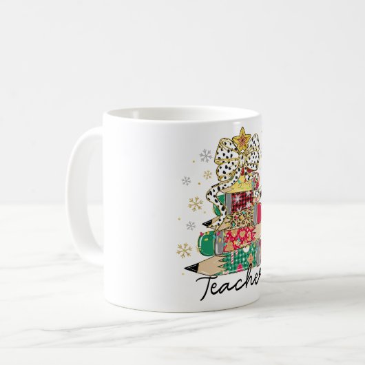 Teacher Coffee Tasse (Vorderseite Links)