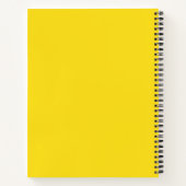 Teacher Colleague Hardcover Notebook Geschenk Notizblock (Rückseite)