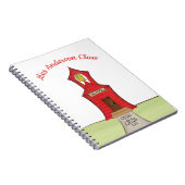 Teacher Colorful Niedlich Whimsical School Notizblock (Rechte Seite)
