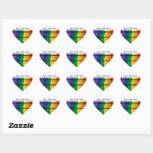 Teacher Crayons Heart Shape Sticker (Blatt)