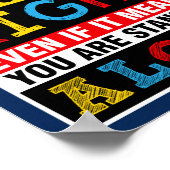 Teacher-Deko-Geschenk für Motivierend Angebote im Poster (Ecke)