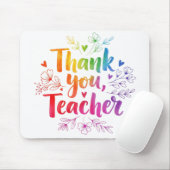 Teacher Desk Mat - Danke, Lehrer! Mousepad (Mit Mouse)