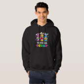 Teacher Easter Squad Love Teacher s Day Cute Rabbi Hoodie (Vorne ganz)