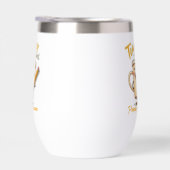 Teacher Fuel Funny Coffee Cup Design (Rechts)