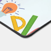 Teacher Geschenk für eigene Wasserfarbe Schreibtischunterlage (Ecke)