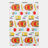 Teacher Gift Apple Back To School Geschirrtuch (Vertikal)