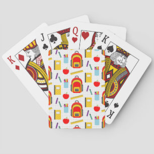 Teacher Gift Apple Back To School Spielkarten