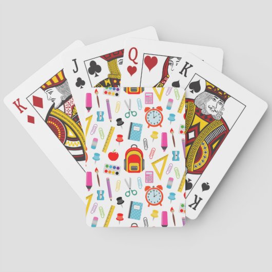 Teacher Gift | Good Teachers Know How To Spielkarten (Rückseite)