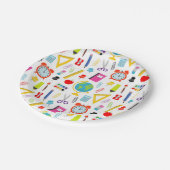 Teacher Gift | I Can Only Make Them Think Pappteller (Schrägansicht)