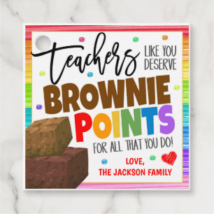 Teacher Gift Tags Geschenkanhänger