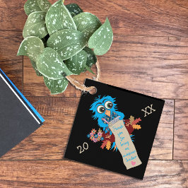 Teacher Gift Tags mit Niedlichem Blue Owl Geschenkanhänger