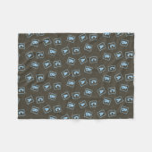 Teacher Gift | Teaching Is The One Profession Fleecedecke (Vorderseite (Horizontal))