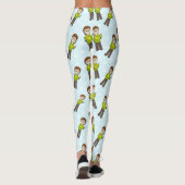 Teacher Gift The Good Teacher Explains Leggings (Rückseite)