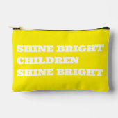 Teacher Gift Uplifting Colourful Zubehörtasche (Vorderseite)