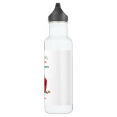 Teacher Gift – Water Bottle with Thank You Message Edelstahlflasche (Rechts)