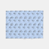 Teacher Gift | What The Teacher Is Fleecedecke (Vorderseite (Horizontal))
