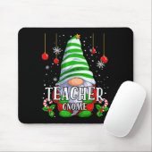 Teacher Gnome Christmas Pajamas Matching Family Gr Mousepad (Mit Mouse)