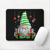 Teacher Gnome Christmas Pajamas Matching Family Gr Mousepad (Mit Mouse)