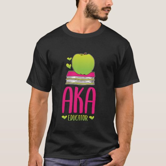 Teacher Green Apple AKA Pädagoge Schüler T-Shirt (Vorderseite)