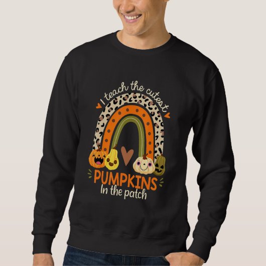 Teacher Halloween Pre-K Teacher Kindergarten Cutes Sweatshirt (Vorderseite)