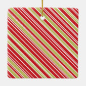 Teacher Happy Holidays Chalkboard Keramikornament (Rückseite)