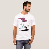 Teacher hero mofe on T-Shirt (Vorne ganz)