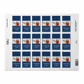 Teacher Hershey Miniature Candy Wrapper Labels Adressaufkleber (Vorne)