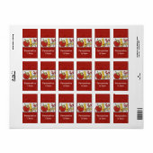 Teacher Hershey Nuggets Candy Wrapper Labels Adressaufkleber (Vorne)