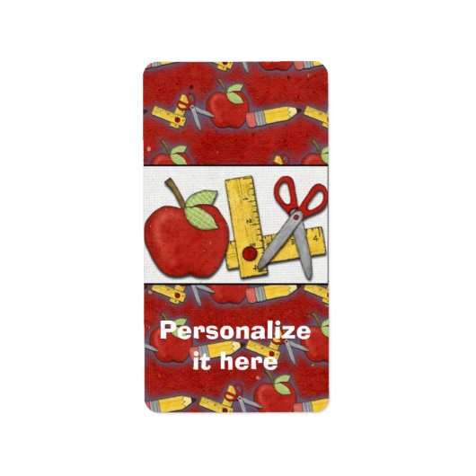 Teacher Hershey Nuggets Candy Wrapper Labels Adressaufkleber (Vorne)