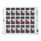 Teacher Hershey Nuggets Candy Wrapper Labels Adressaufkleber (Vorne)