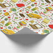 Teacher Holiday Geschenk Geschenkpapier (Ecke)