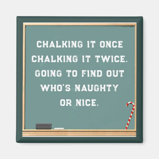 Teacher Holiday Geschenk Magnet (Vorne)